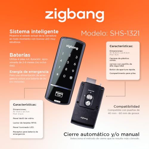 新品】SHS-1321 メタルロック タッチスクリーンスマートデッドボルト