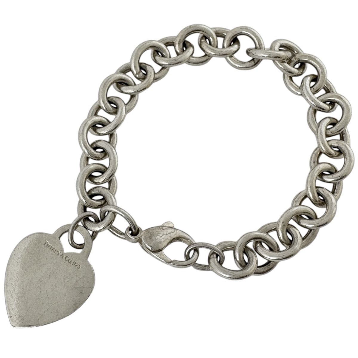 ティファニー TIFFANY&Co. ハートタグ チェーン ブレスレット 腕輪 