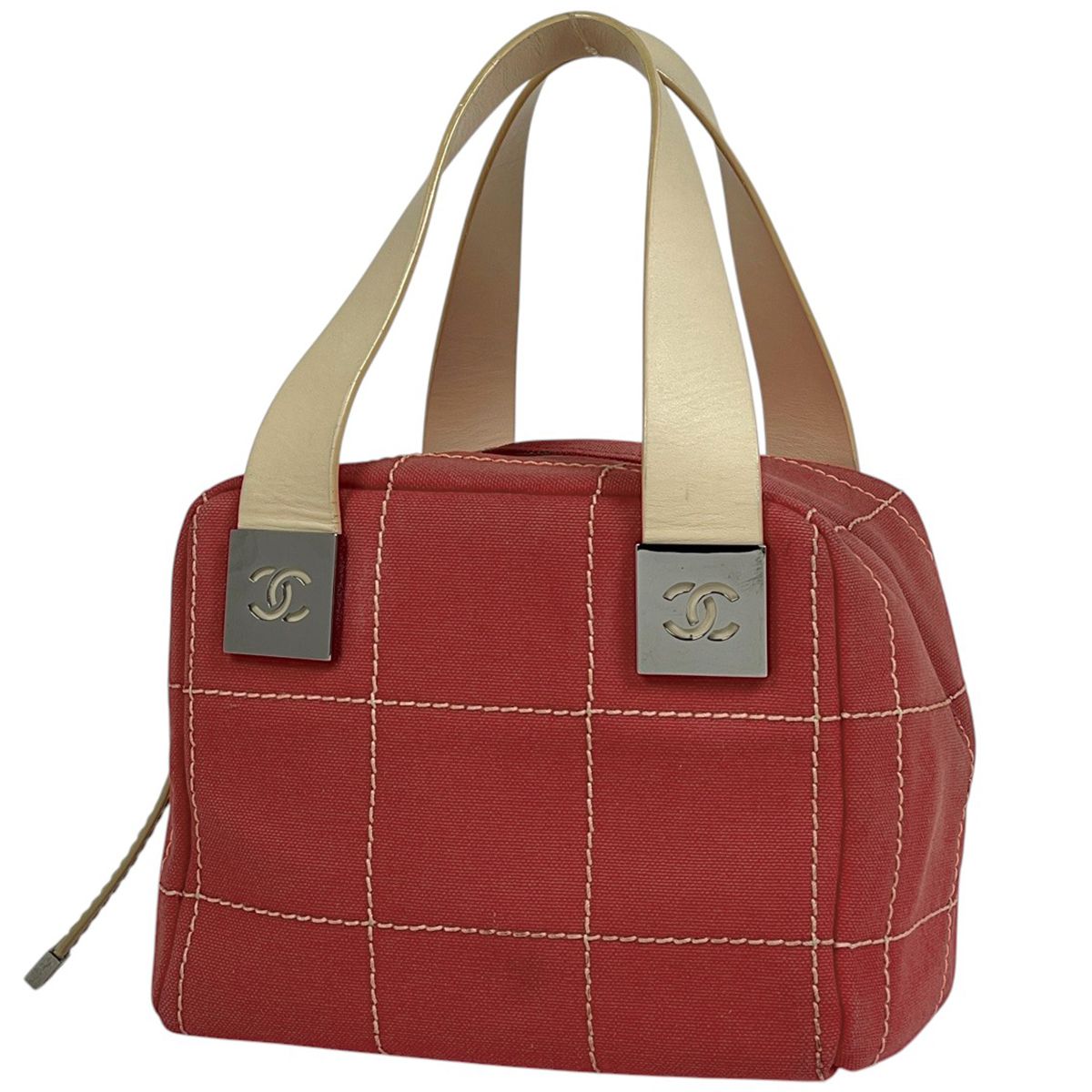 シャネル CHANEL ココマーク ハンドバッグ チョコバー ワイルド