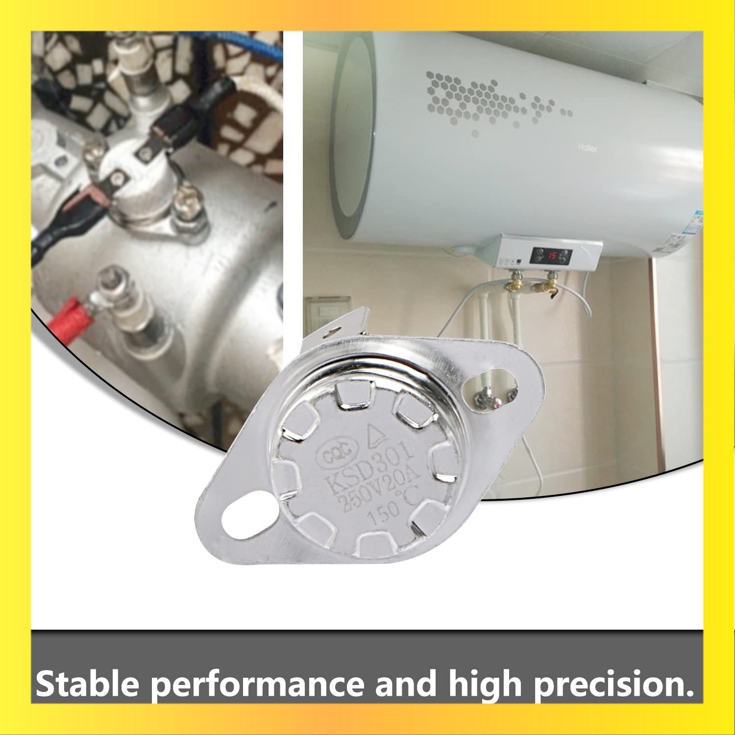 ☆送料無料☆140℃/20A_Normally Closed Aopin熱制御スイッチKSD301通常