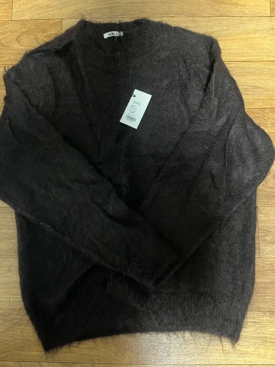 AURALEE オーラリー モヘア ニット ブラウン3 新品