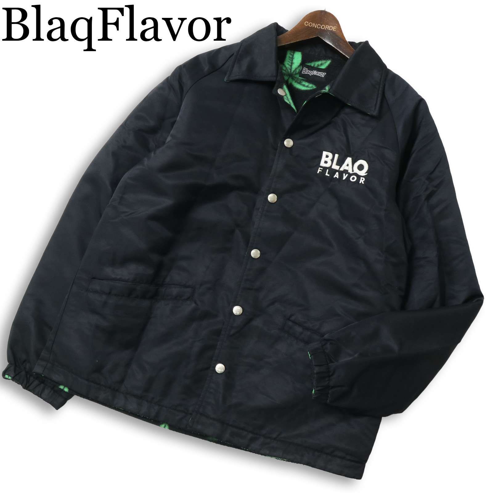 Blaq Flavor ブラックフレーバー 秋冬 2WAY リバーシブル☆ 起毛 