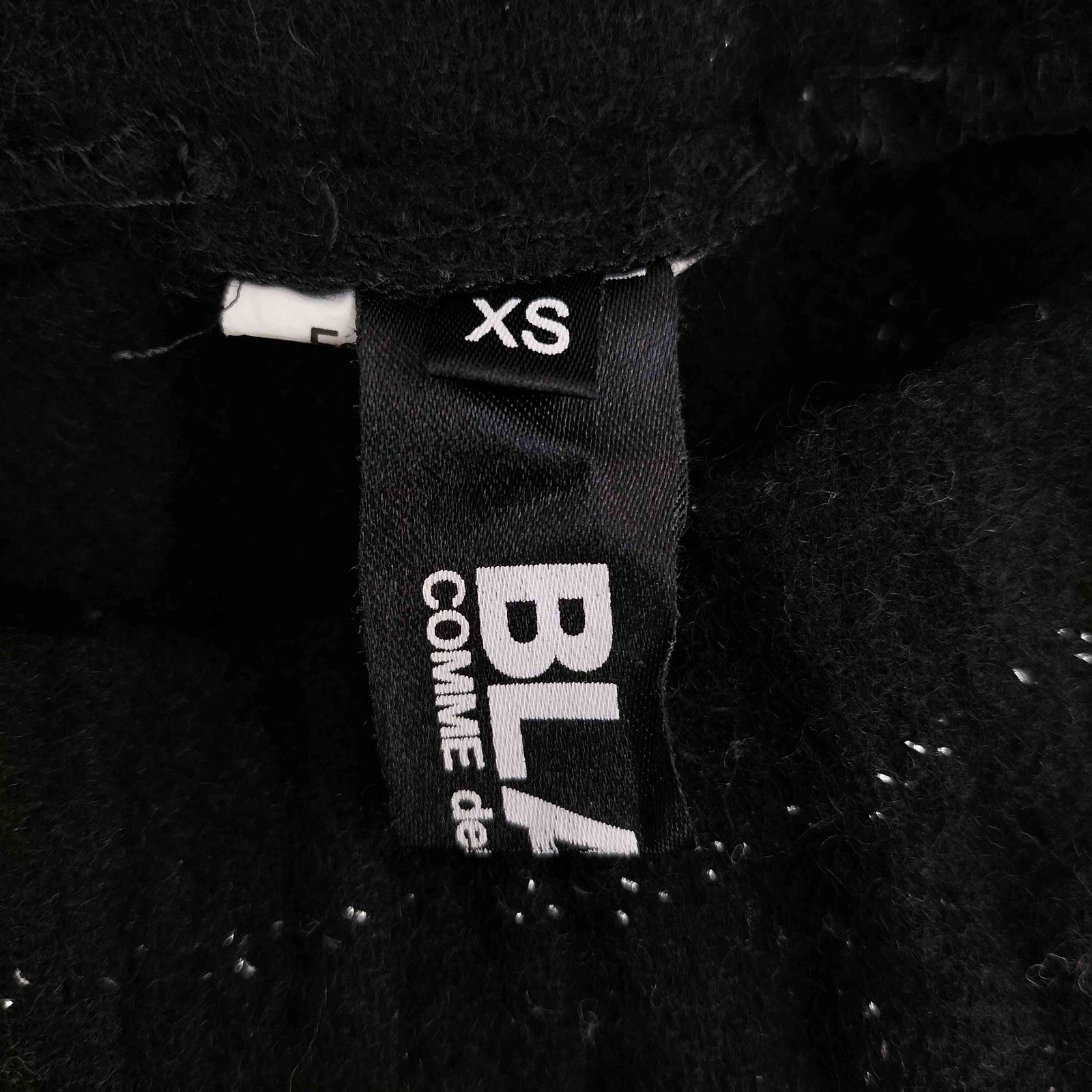 ブラックコムデギャルソン BLACK COMME des GARCONS ラメステッチ