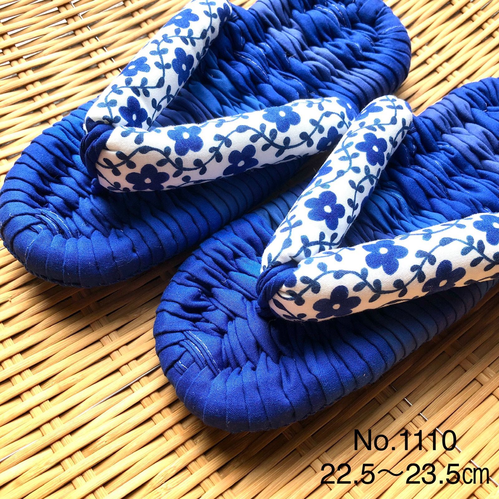 布ぞうり 22.5～23.5㎝ No.1110 - メルカリ