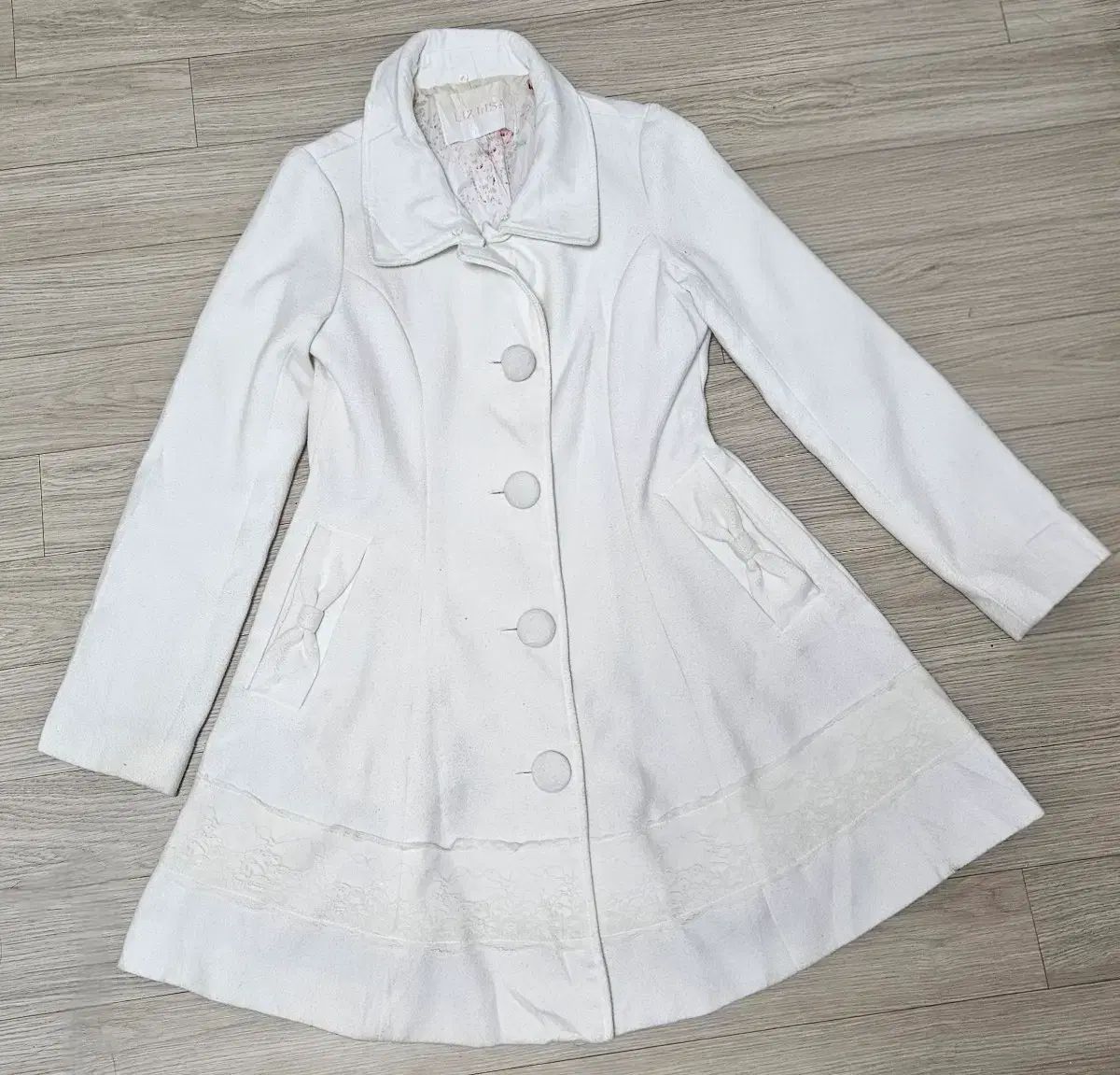 リズリサ ゴー 白 コート / オンライン ギャル 姫ギャル LIZ LISA