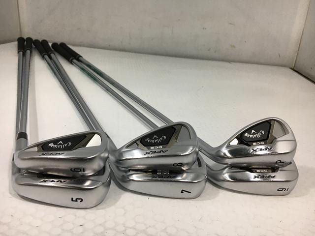 返品OK 【中古ゴルフクラブ】(6本セット)キャロウェイ APEX DCB