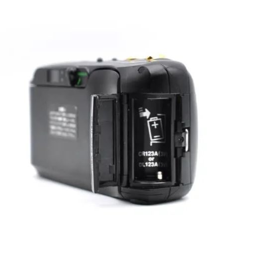 動作OK】OLYMPUS μ[mju:] ZOOM DELUXE ブラック コンパクトフィルム