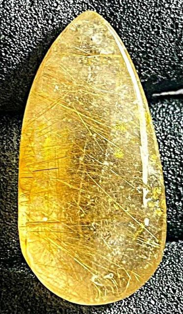 上質EU製☆ROBEAN☆定価135万円☆天然タイチンルチルクォーツ太金針