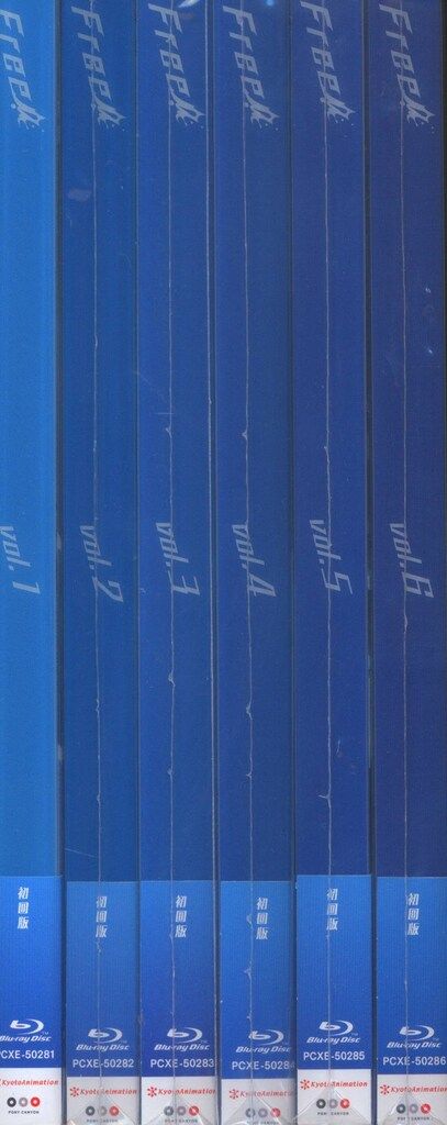 アニメBlu-ray 初回）Free! 全6巻 セット - メルカリ