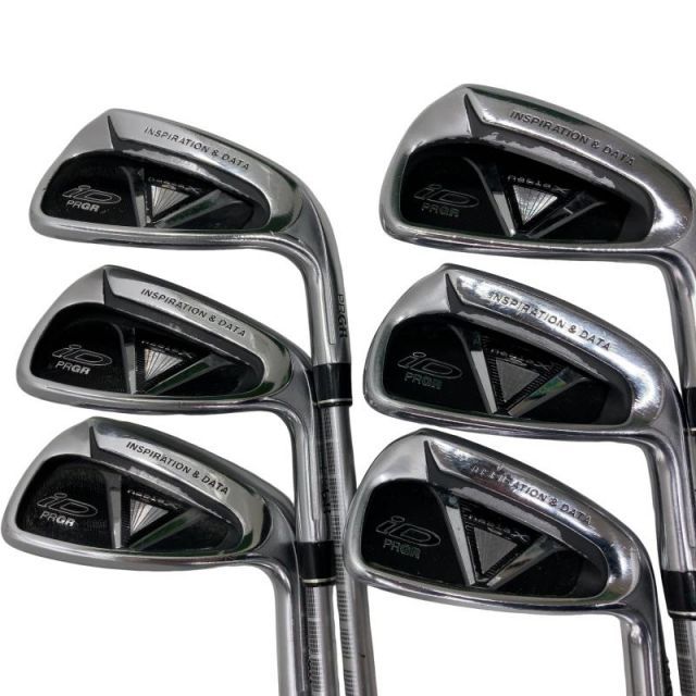 【良品】初心者推奨 プロギア ナブラX iD メンズアイアンセット 6本 SR 良品】初心者推奨 プロギア ナブラX iD メンズアイアンセット 6本 SR