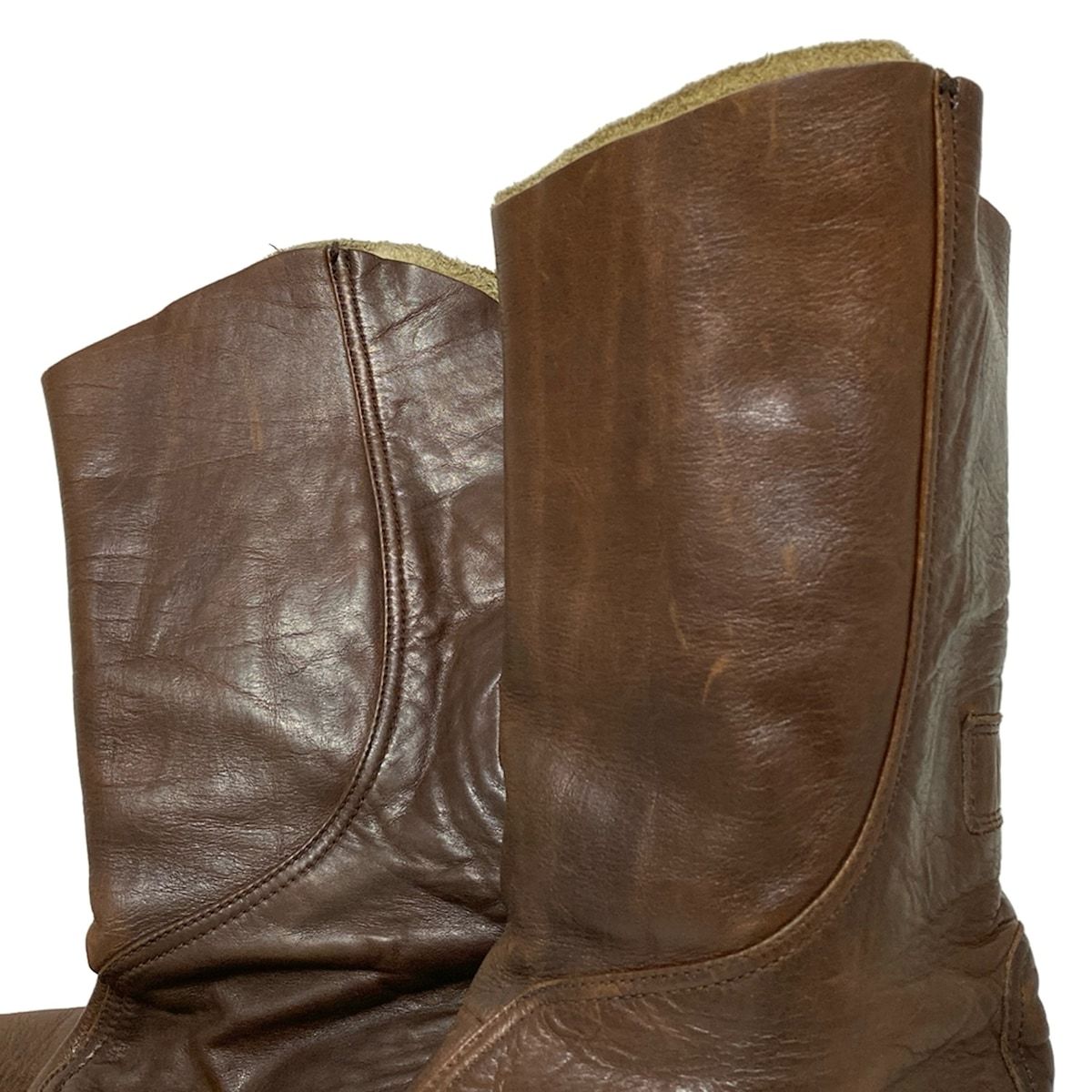 ZUCCA(ズッカ) ロングブーツ M レディース - ダークブラウン アウト