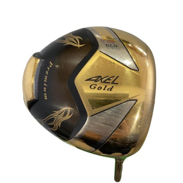 中古】 つるや AXEL Gold Premium 10.5° ドライバー DR AXEL Gold