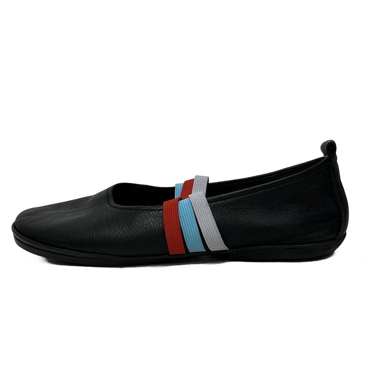 カンペール38 twins 黒 カンペール CAMPER TWINS / フラットシューズ （ブラック