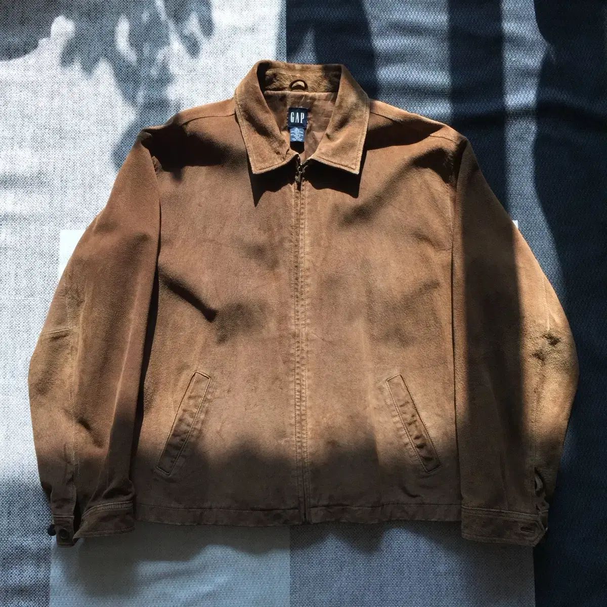 ギャップスウェードジャケット　OLDGAP 90年代 OLD GAP オールドギャップ スエード トラッカージャケット