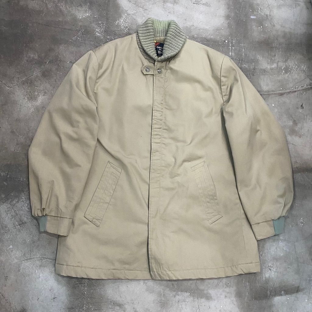 70s〜 sears シアーズ ショールカラー ランチコート ファラオ