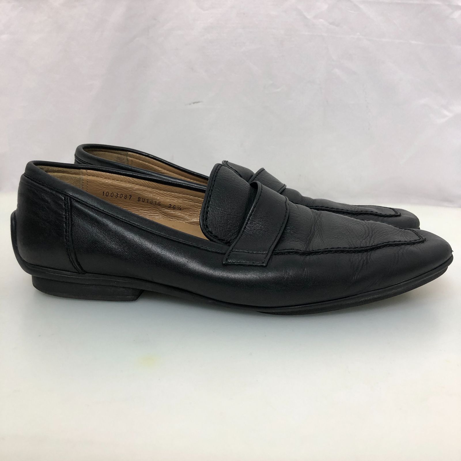 BURBERRY バーバリー メンズローファー ブラック SGAW10-9066 - メルカリ