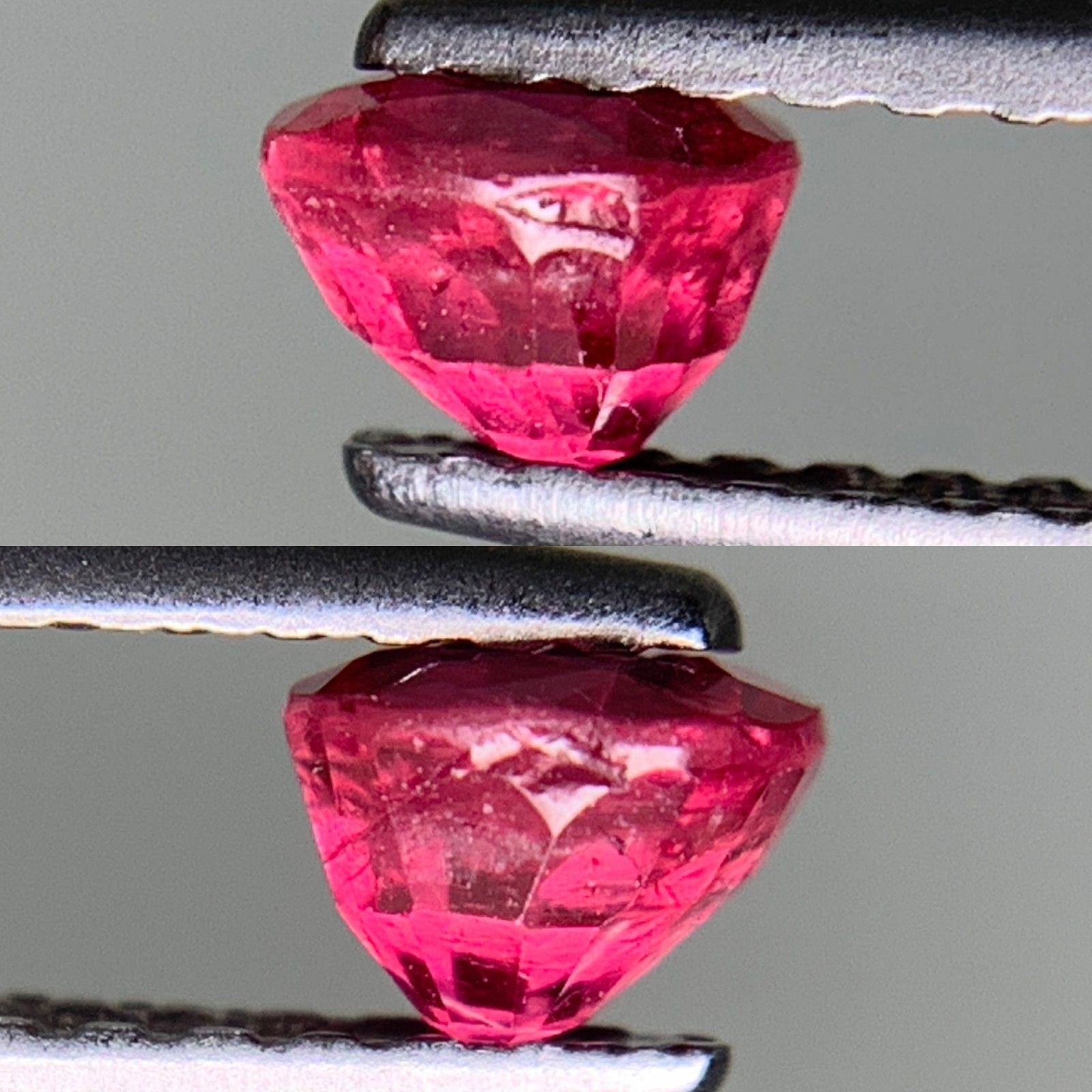 ルビー 天然 0.534ct 宝石ソーティング付き 4.3㎜×3.8㎜×3.2㎜ ルース