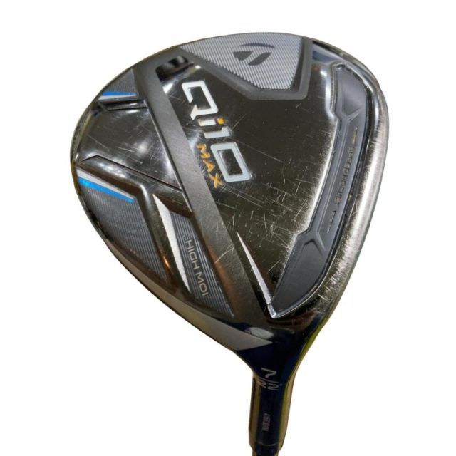 【中古】 テーラーメイド Qi10 MAX 7W フェアウェイウッド FW Diamana BLUE TM50(Qi10 FW) (フレックスR) メンズ 男性用 右利き 右用 Cランク ゴルフクラブ