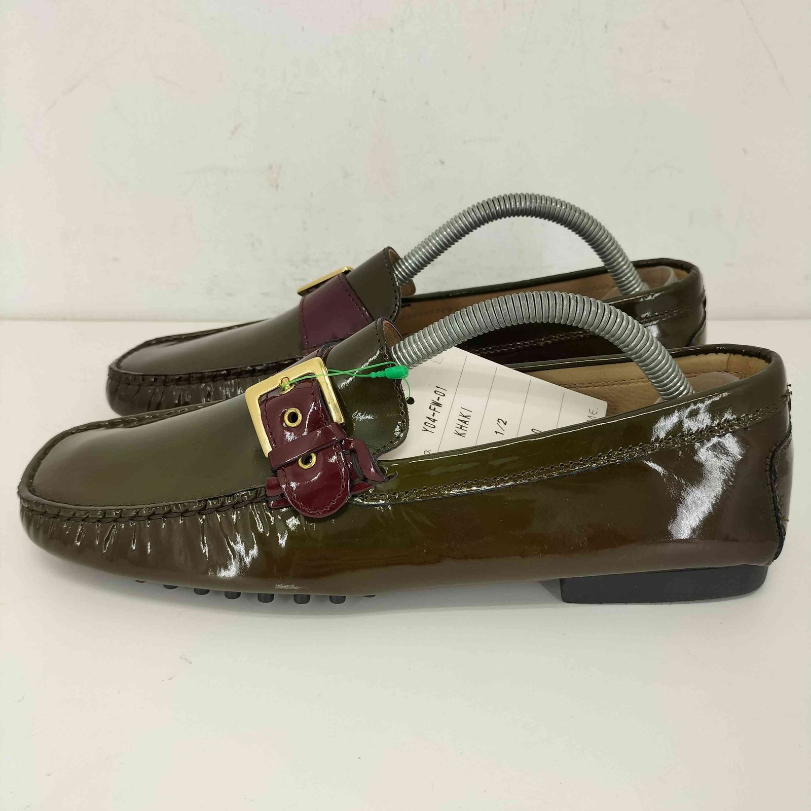 ユーズドフルギ USED古着 bapy エナメルドライビングシューズ