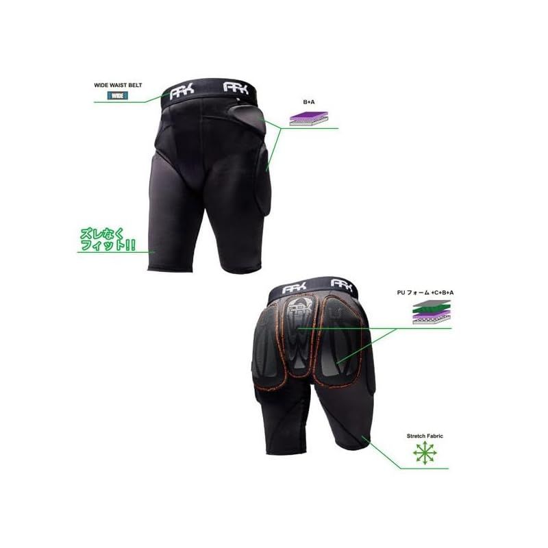 A.R.K ショート ヒップ プロテクター エーアールケー ARK LS HIP