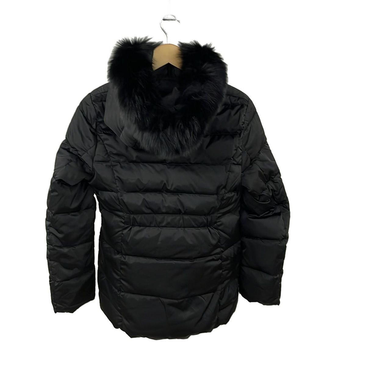 は*こ様 アンタイトル ブラック ダウンジャケット サイズ2 UNTITLED(アンタイトル) ダウンジャケット サイズ2 M レディース - 黒