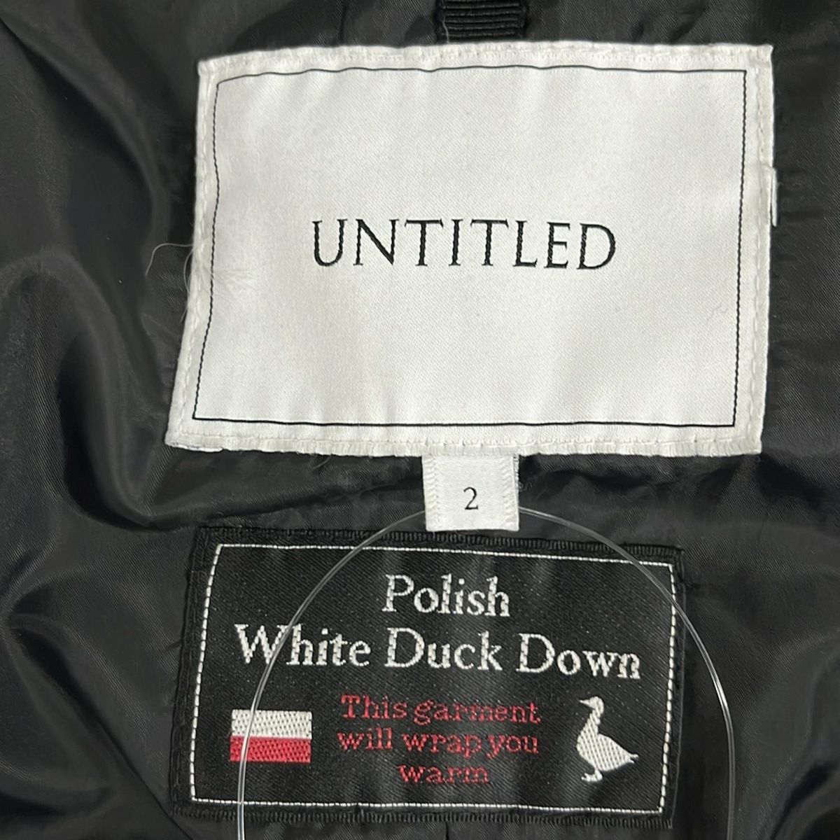 UNTITLED(アンタイトル) ダウンジャケット サイズ2 M レディース 公式