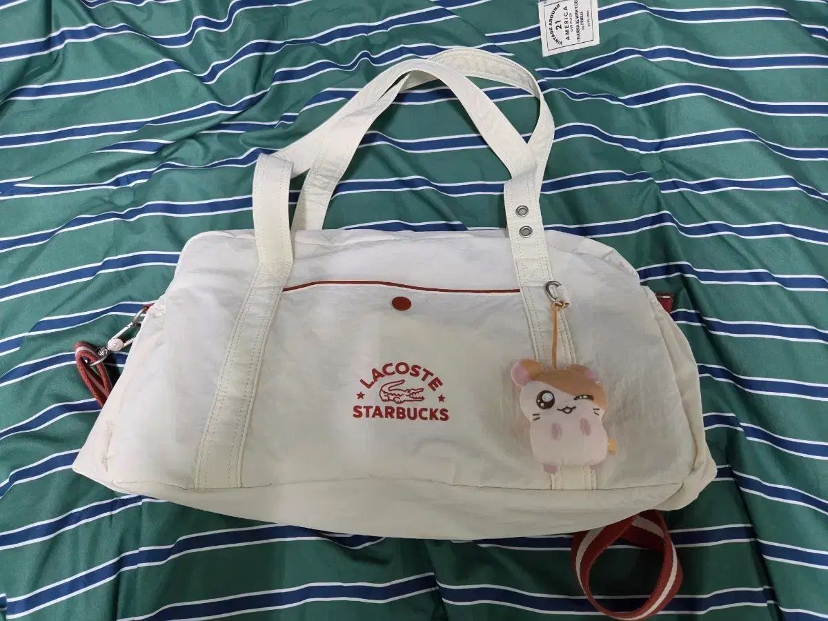 スターバックス ラコステ ミュルティプリバッグ アイボリー - メルカリ