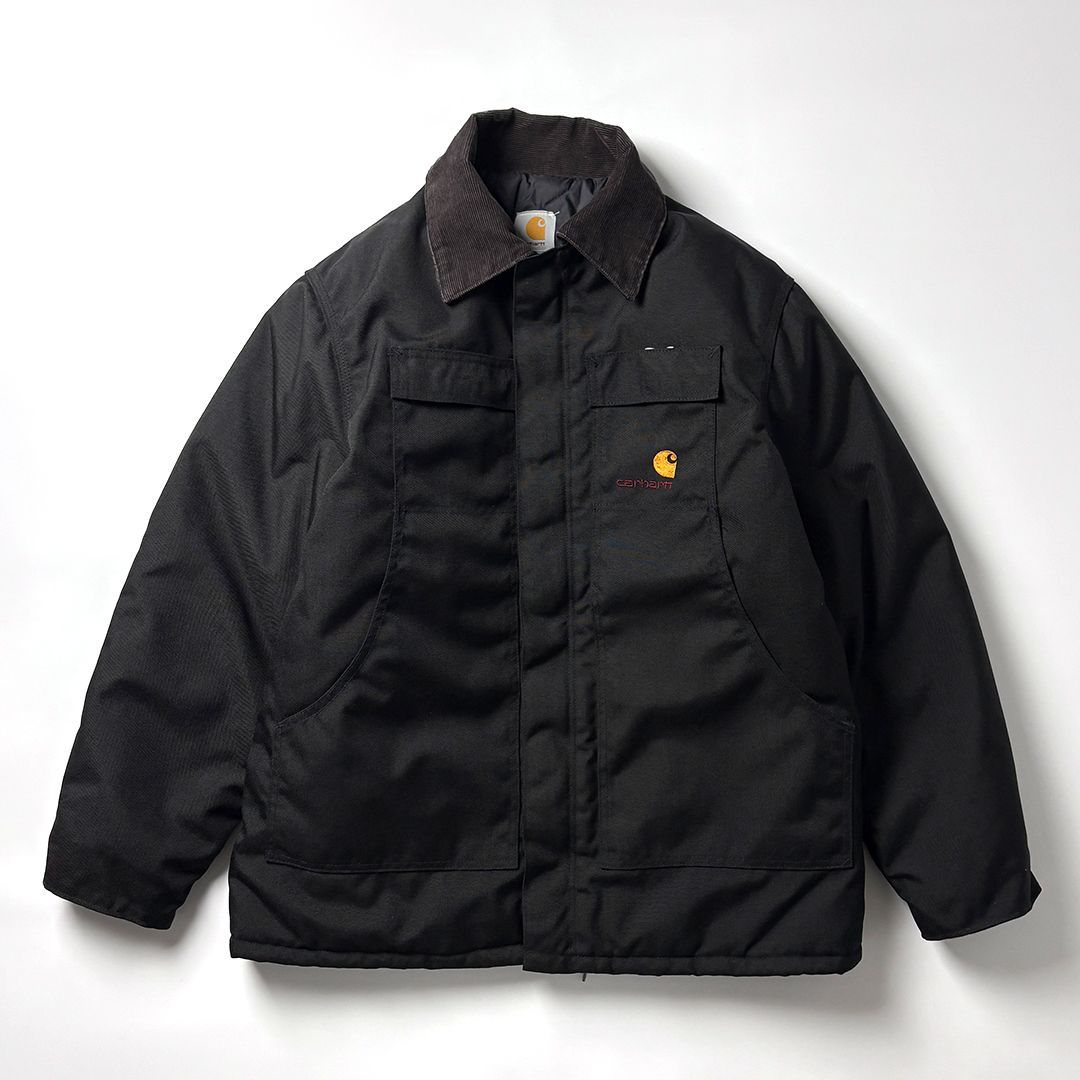 【美品】カーハート トラディショナルコート L 黒 Carhartt カーハート トラディショナルコート ダックジャケット ワーク