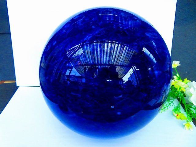 絶品超綺麗K9シトリン水晶丸玉☆超巨大9.2kg☆