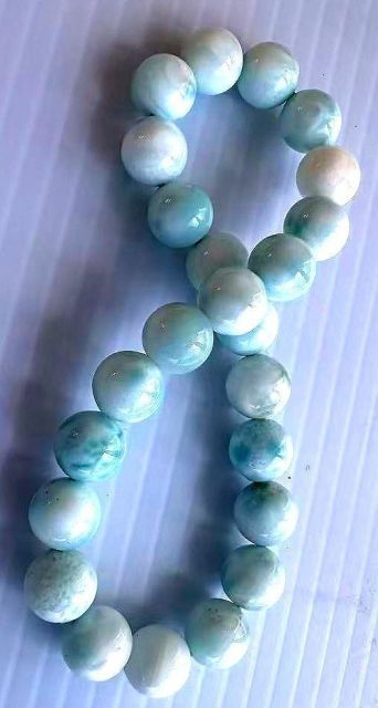 ☆限定10A天然ラリマーブレスレット8mm☆tk6098 - メルカリ