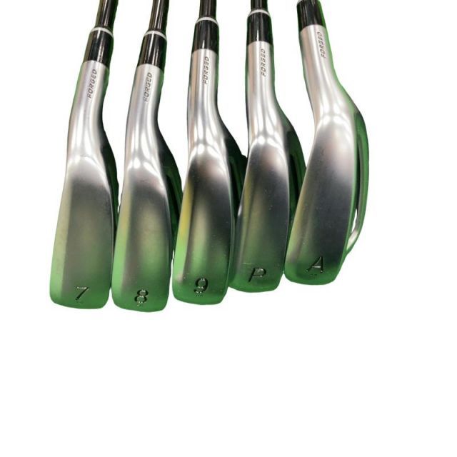 中古】 プロギア PRGR 05(2023) 5S アイアンセット IR MCI BLACK FOR