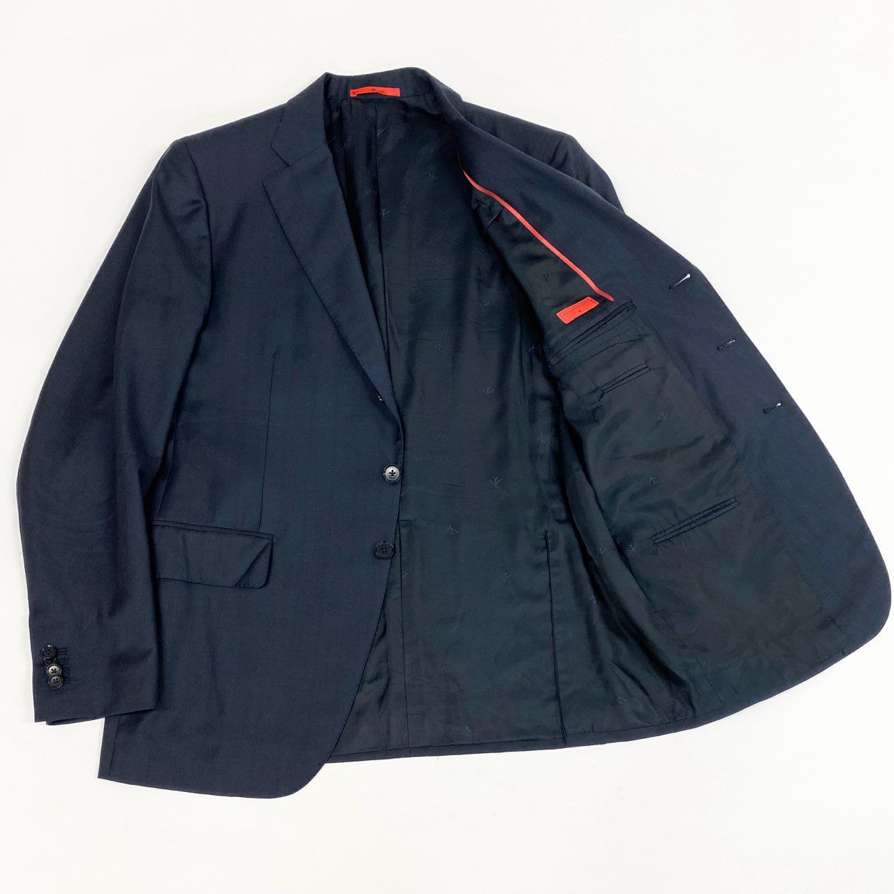 37L22 《美品》 ISAIA NAPOLI イザイア ナポリ シングルスーツ