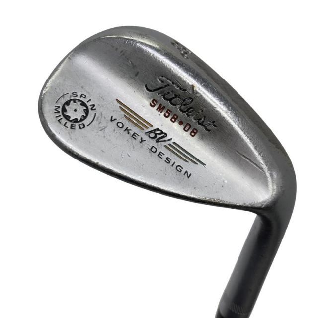 中古】 タイトリスト VOKEY SPIN MILLED SM58.08 ウェッジ WG Dynamic