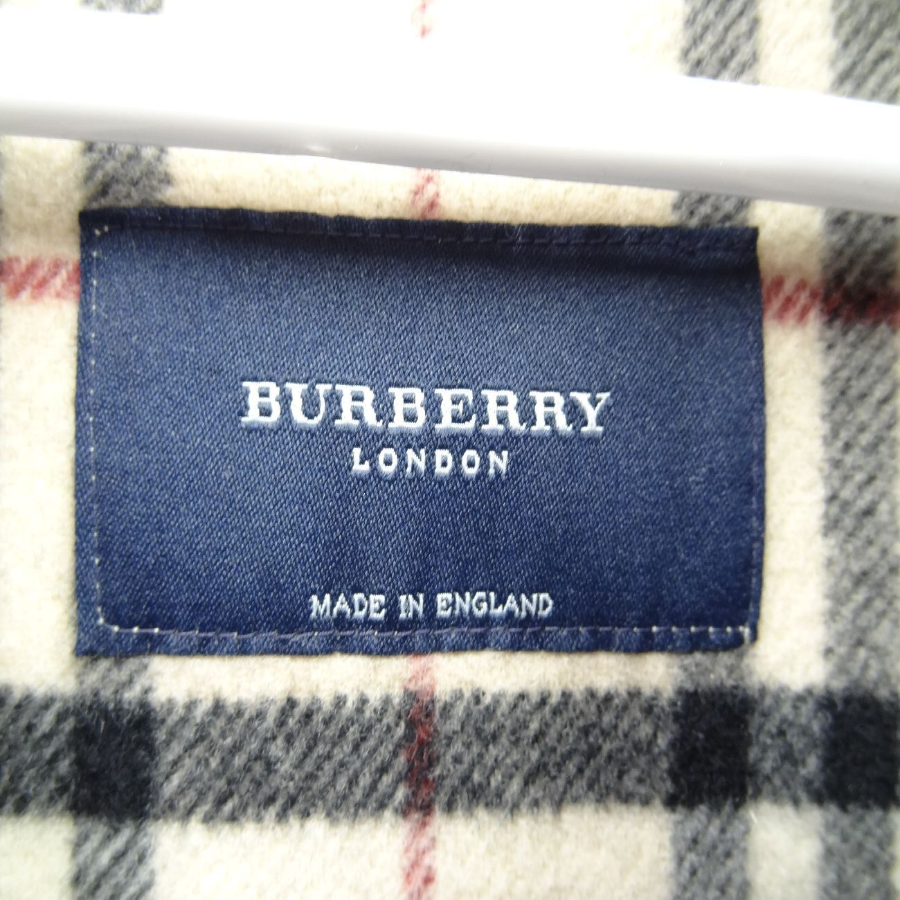 BURBERRY LONDON バーバリー イングランド製 ノバチェック コート