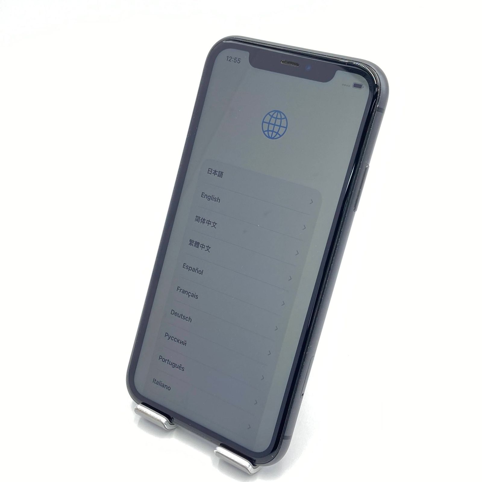 Apple iPhone 11 128GB MWM02J/A スマートフォン ブラック バッテリー