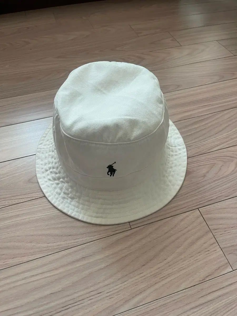 POLO RALPH LAUREN (ポロラルフローレン) 白 バケットハット XL