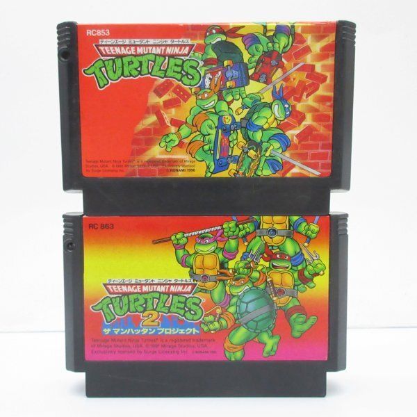 2本セット！② ティーンエージ ミュータント ニンジャ タートルズ