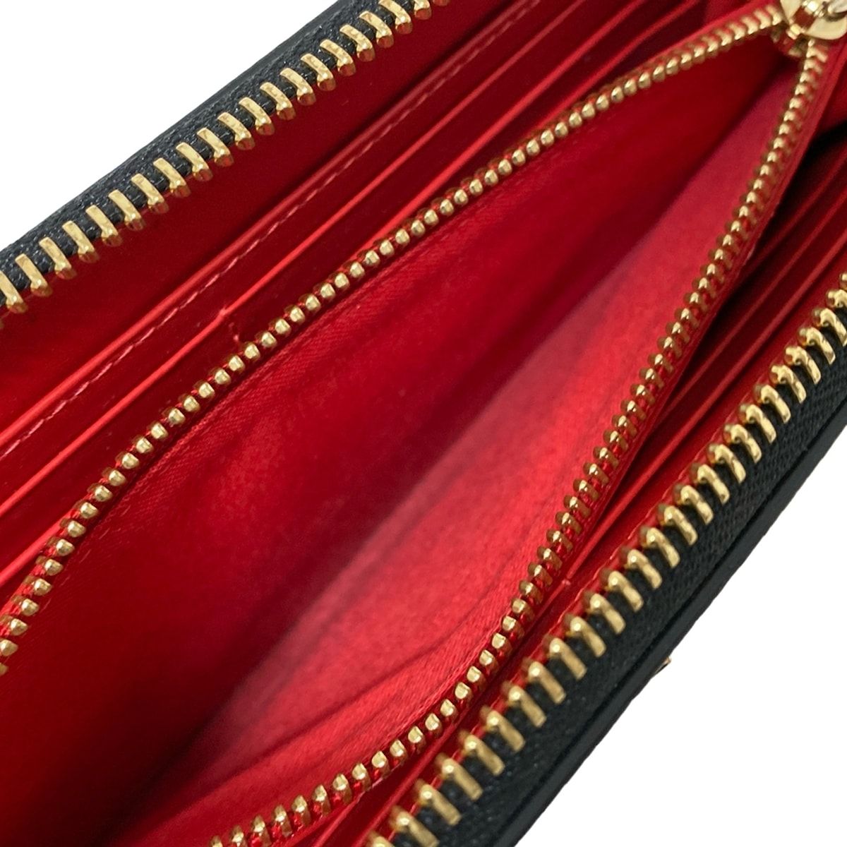 CHRISTIAN LOUBOUTIN(クリスチャンルブタン) 長財布 - ベージュ×黒