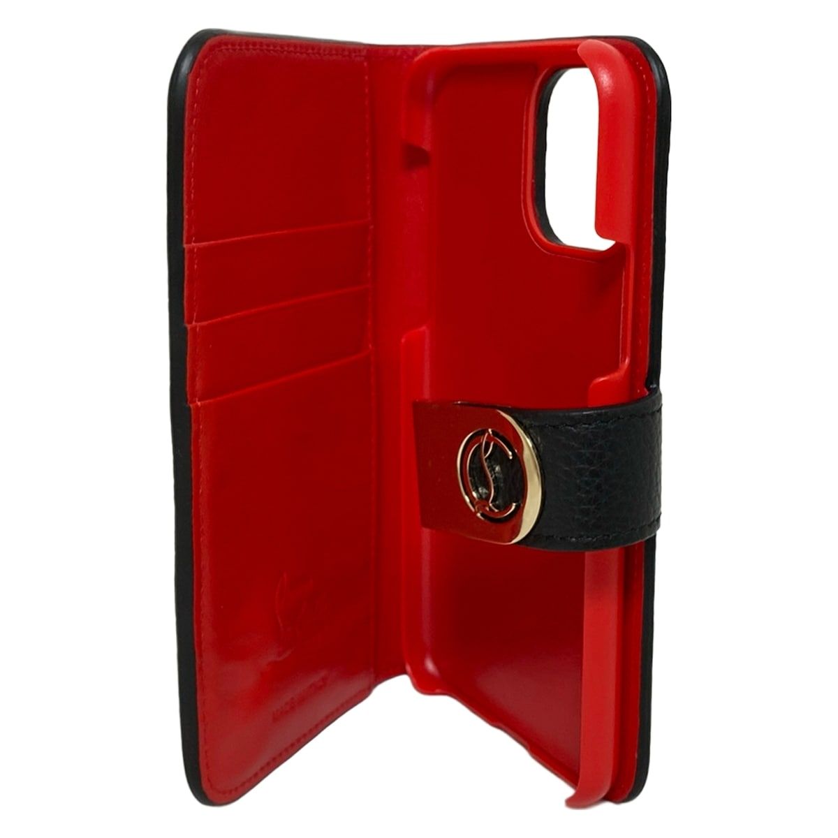 CHRISTIAN LOUBOUTIN(クリスチャンルブタン) 携帯電話ケース - 黒