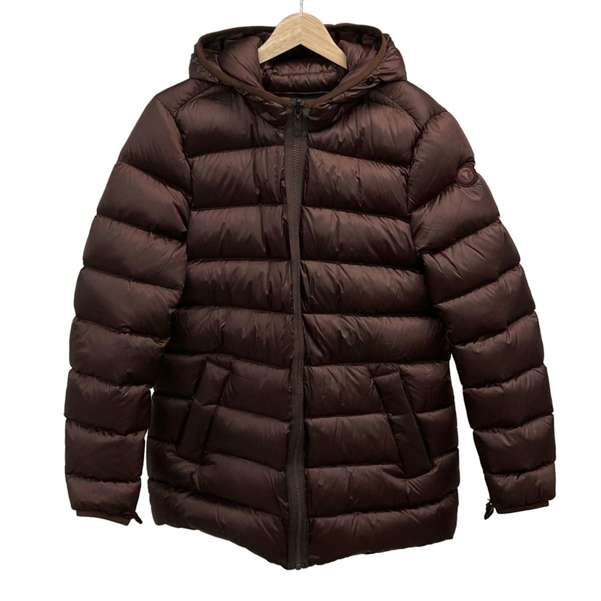 ケープホーン CAPEHORN ダウンコート ブラウン 42 CAPEHORN(ケープホーン) ダウンコート サイズ42 L レディース美品