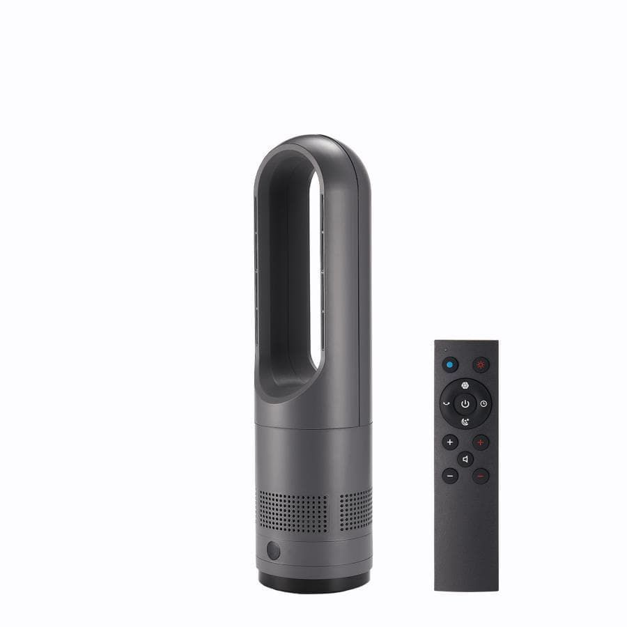 タワーファン コレクション 冷暖兼用 扇風機 静音 首振り マットグレー