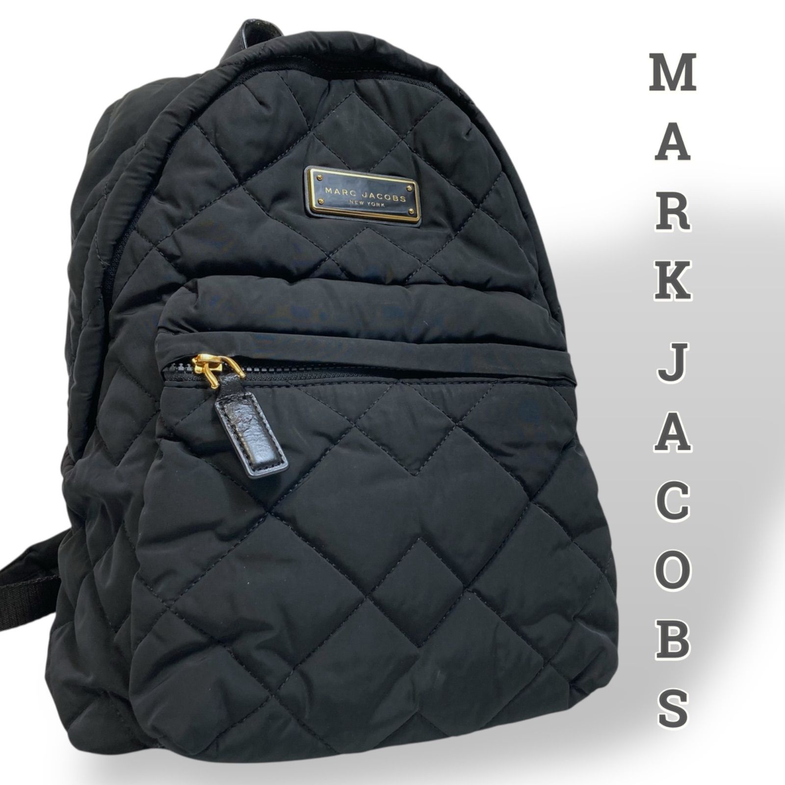 美品MARC JACOBS ナイロンリュック MARC JACOBS キルティング ナイロン 