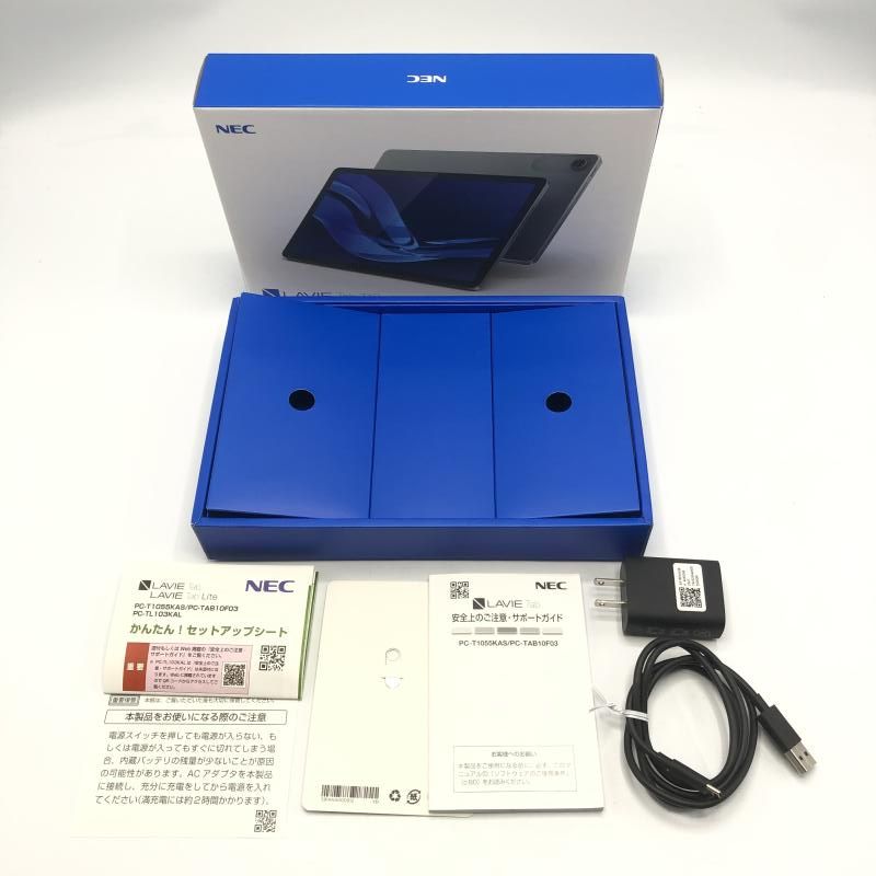 中古】(2025)NEC LAVIE Tab 10FHD4 PC-T1055KAS 128GB 4GB ﾙﾅｸﾞﾚｰ[10