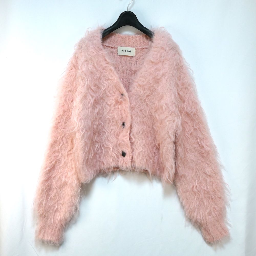 THETOE WESTMINSTER SHAGGY CARDIGAN ピンク Ｓ Westminster Shaggy Cardigan – THE TOÉ