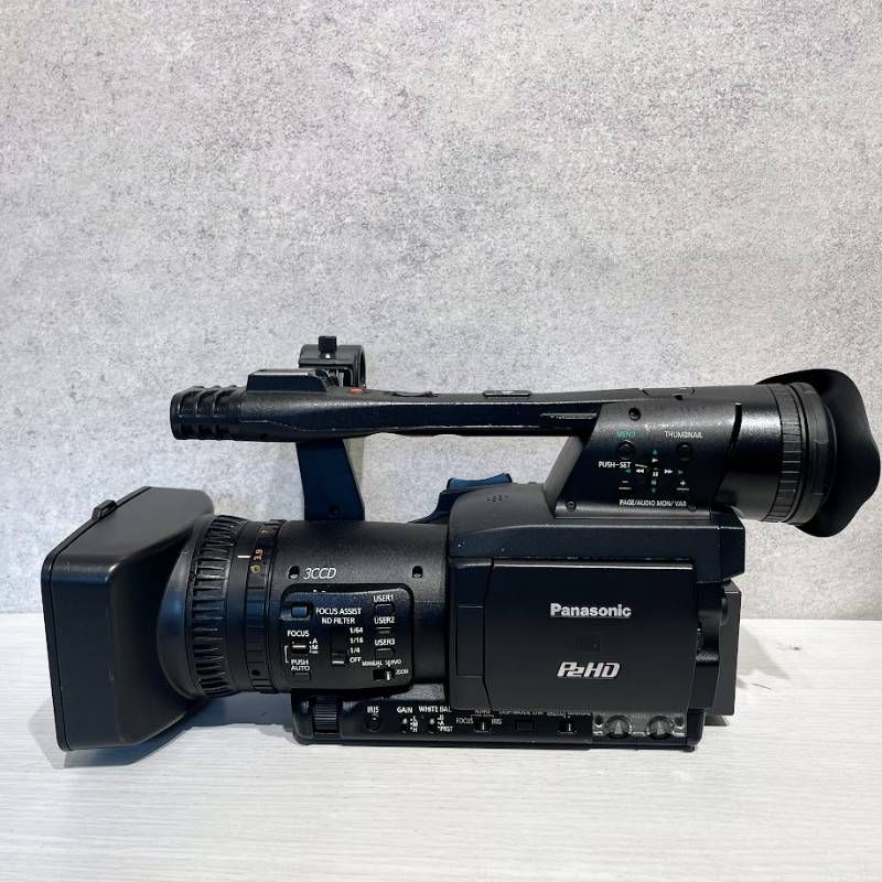 中古品】Panasonic AG-HPX175 業務用ビデオカメラ 通電確認済み - メルカリ