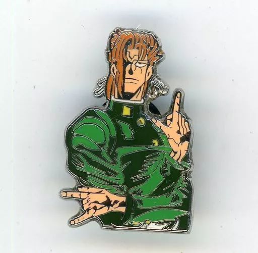 ゆきページ　ジョジョ　花京院典明　75mmバッジ　33点 ゆきページ ジョジョ 花京院典明 75mmバッジ 33点 ジョジョの奇妙な