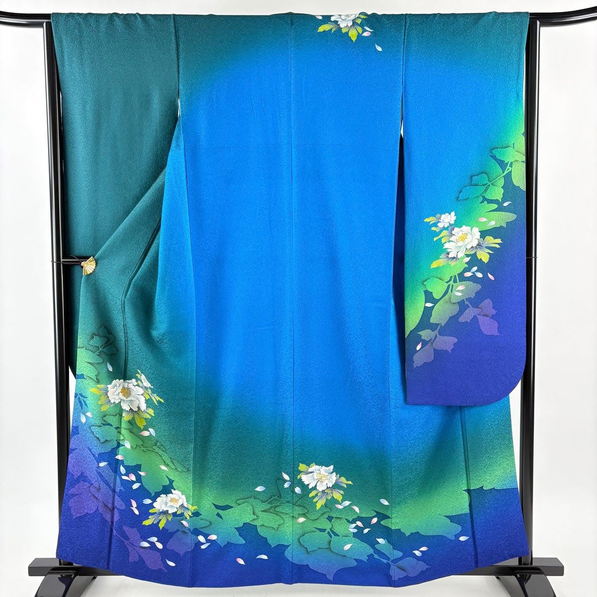 美品】 振袖 身丈161.5cm 裄丈64.5cm M 袷 丹下雄介 袋帯フルセット