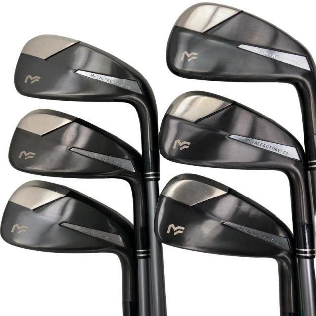 中古】 朝日ゴルフ METAL FACTORY T3 6S アイアンセット IR 純正特注