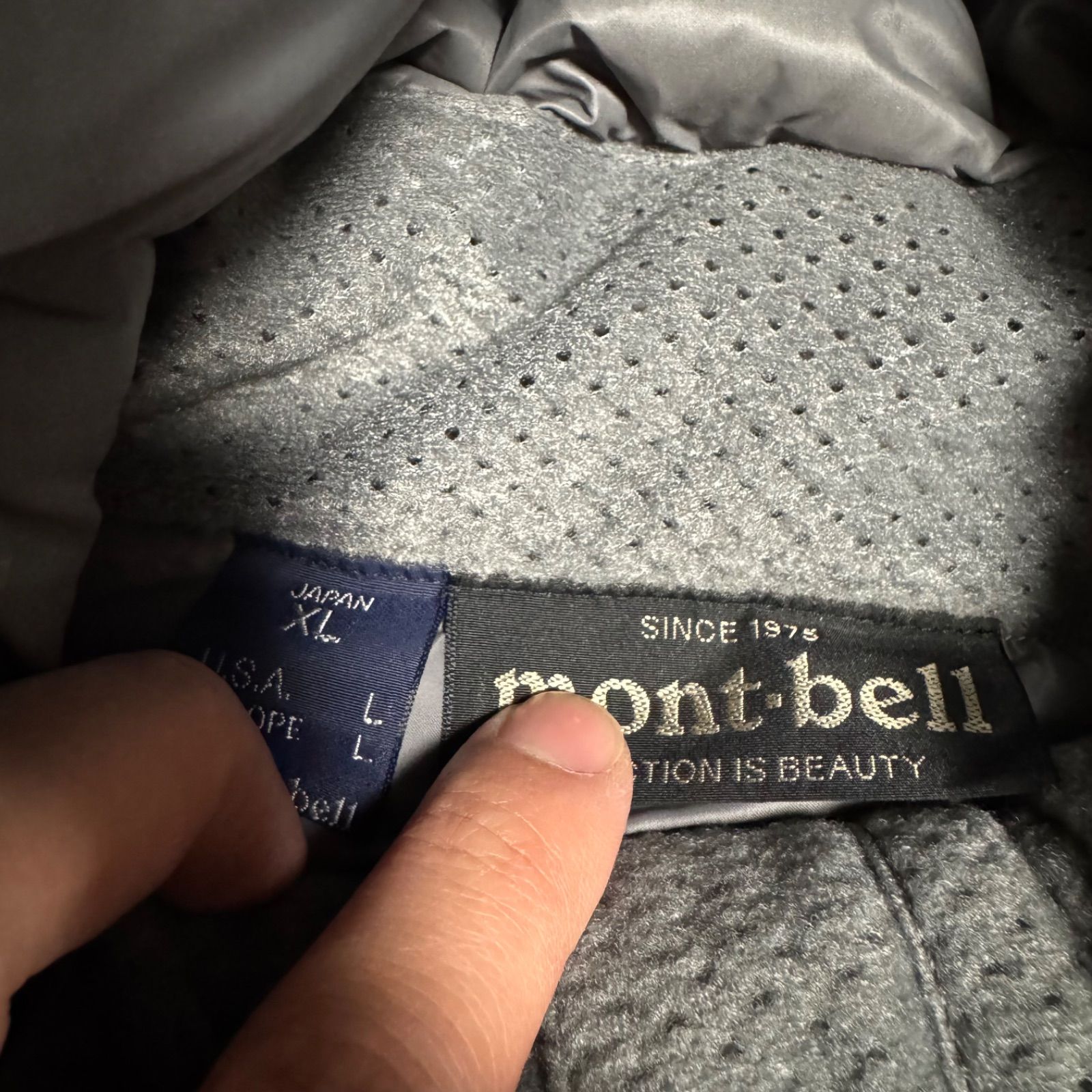 mont bell モンベル ライトアルパインダウンジャケット ミリタリー 