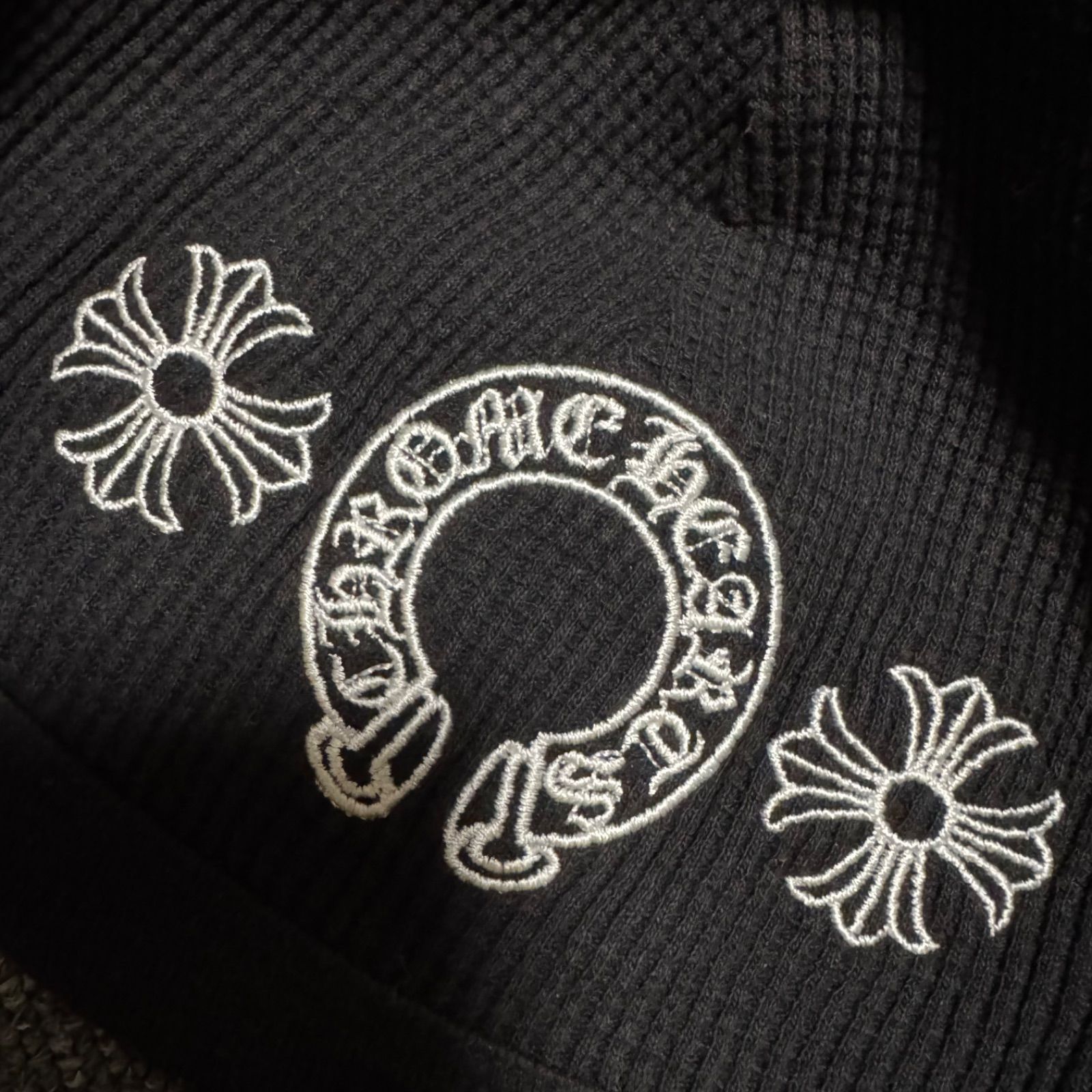 鑑定済み確実正規品】CHROME HEARTS クロムハーツ サーマルビーニー 